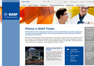 BASF Poland — strona korporacyjna