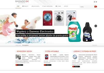 Daewoo Electronics Poland — strona